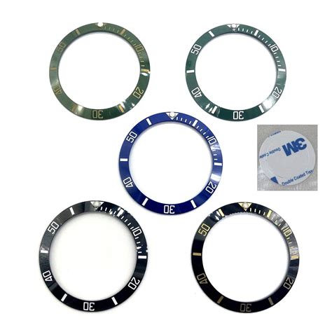 rolex bezel insert adhesive|Rolex replacement bezel insert.